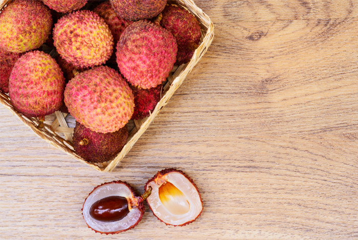 Lychee, Lime & Ginger Fruit Salad