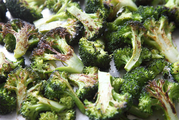 Roasted Garlic Lemon Broccoli