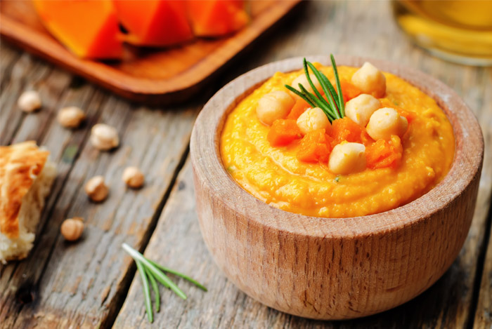 Spiced Sweet Potato Hummus