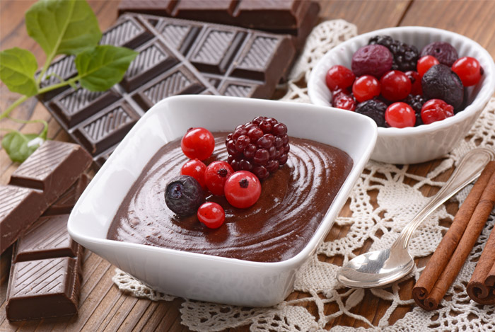 Dark Chocolate Pudding