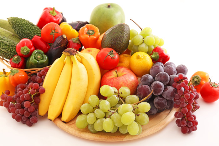 whole fruits vegetables