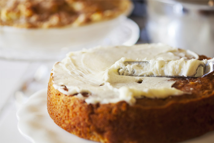 Lower-fat Carrot Cake